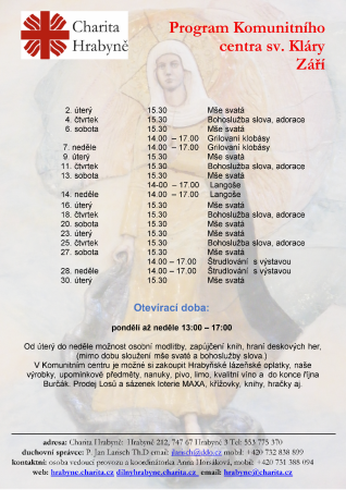 Program  na září
